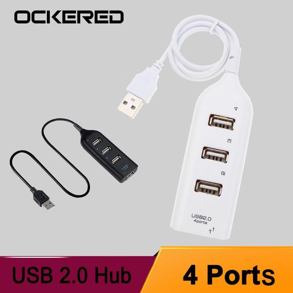 

hubs ockered universal usb hub 4 port 2.0 with cable high speed mini socket pattern splitter adapter for lappc
