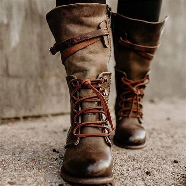 

boots women plain outdoor zipper shoes boot, Black