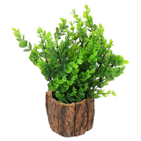 

planters & pots 1pc home potted flower ornament artificial bonsai fake decorative