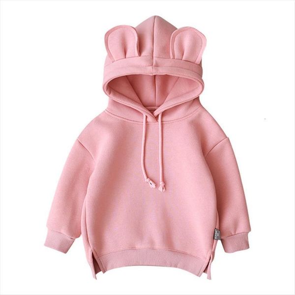 

spring autumn baby boys girls hoodies clothes cotton hooded sweatshirt childrens kids casual sports infant clothing, Black