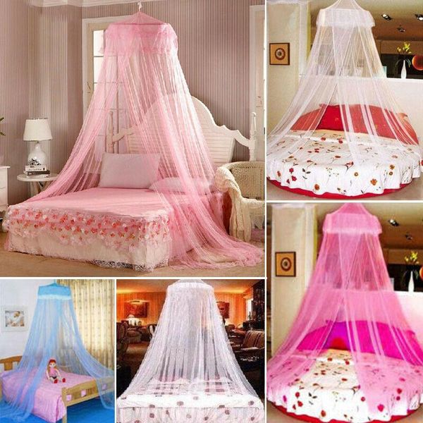 

mosquito net home bed large screen round curtains keep away insects flies