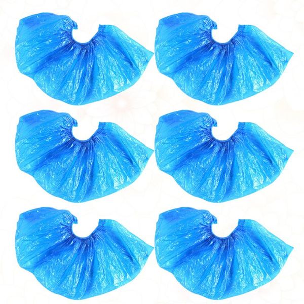 

200pcs disposable shoe cover waterproof household (blue) covers