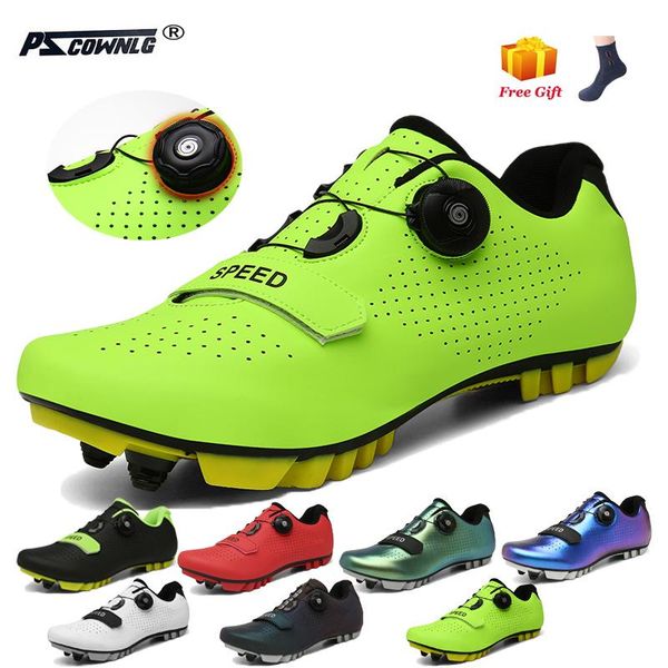 

cycling footwear mtb shoes men outdoor sports sapatilha ciclismo self-locking nonslip mountain bike sneakers racing women bicycle, Black