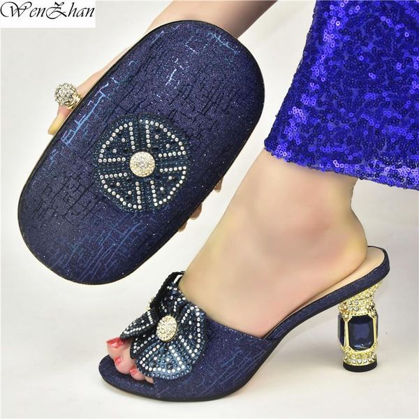 

dress shoes nice ladies with matching bags set african italian women's party and bag d.blue women sandals for 37-42 d14-14, Black