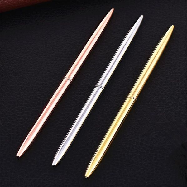 

ballpoint pens students use thin multicolor ball point pen, high-grade luxury 501, Blue;orange