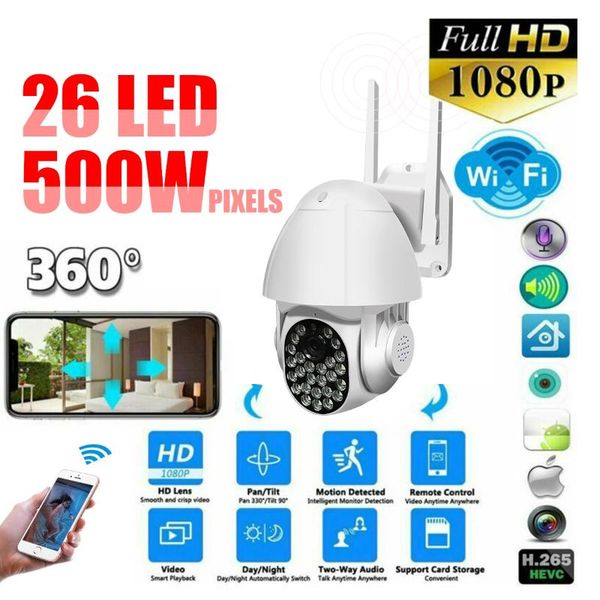 

wifi camera motion two voice alert human detection outdoor ip audio ir night vision video cctv surveillan cameras