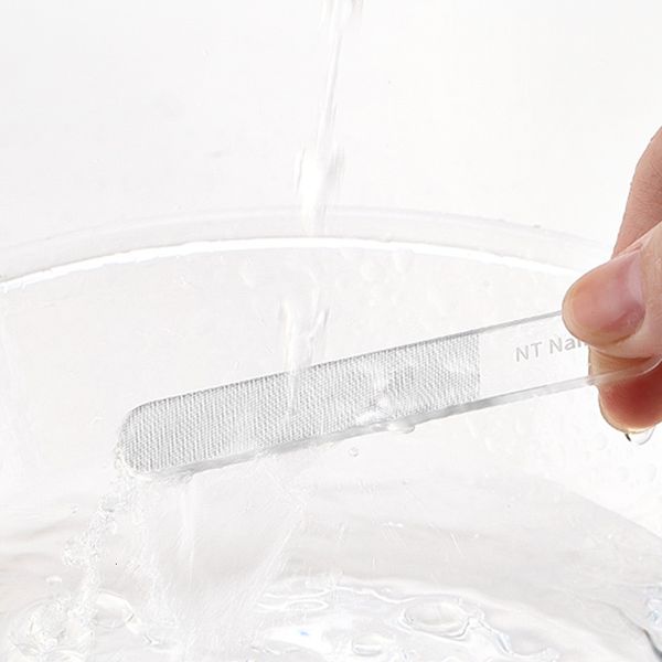 

nail nano file glass manicure tool crystal rubbing strip polishing board polished