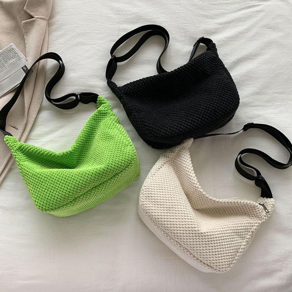 

evening bags women vintage solid color crossbody bag large autumn winter plush messenger small shoulder for girls shopping