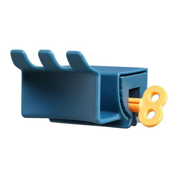 

toothbrush holders 1pc self-adhesive dentifrice 3 in 1 storage rack, toothpaste and multifunctional bathroom rack