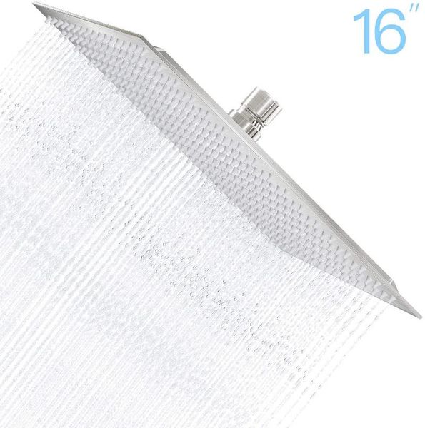 

inch bathroom shower head , ultra thin stainless high pressure rain sprayer, 360 degree adjustable rainfall showerhead sets