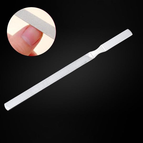 

nail files 1/3/5pcs professional file stainless steel metal manicure sandpaper sanding grinding polishing care tools
