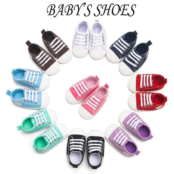 

first walkers soft sole baby toddler shoes 0-1 year old indoor 9 colors available