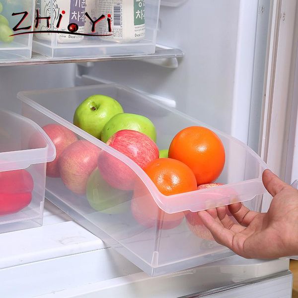 

storage bottles & jars kitchen transparent pp refrigerator cupboard box food fruit tableware organizer home gadgets items accessories