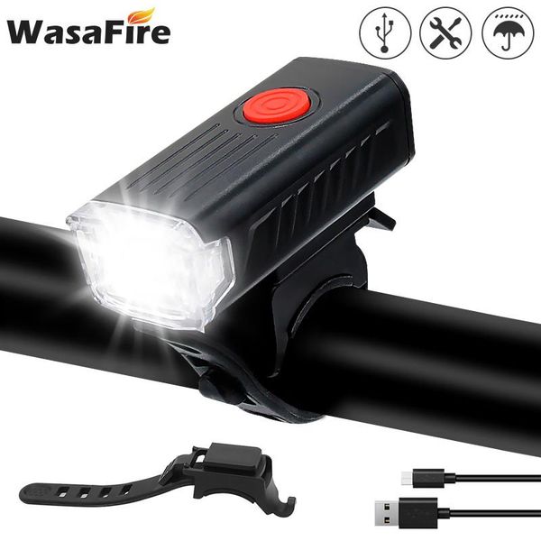 

rechargeable bicycle light xpg led mtb bike headlight front handlebar lights 3 modes safety cycling head lamp torch