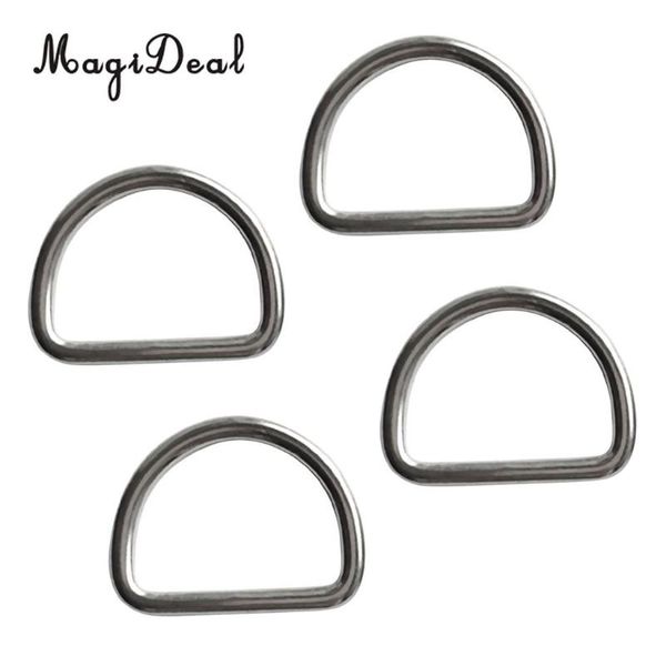 

pool & accessories 4pcs/set marine boat 316 stainless steel d ring fits 1.2' webbing weight belt harness diving scuba/ industry snorkel