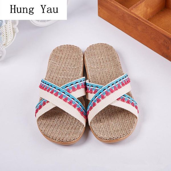 

slippers women sandals shoes flips flops summer style indoor non-slip female fashion platform slides ladies breathable, Black
