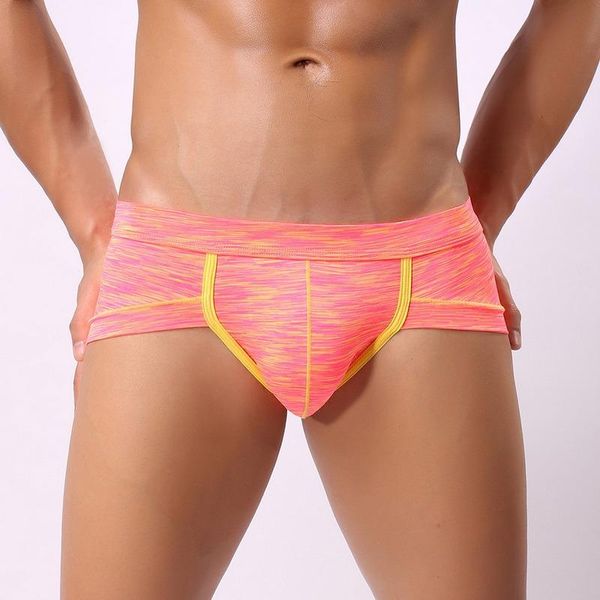 

underpants 2021 men underwear briefs cotton breathable male panties cueca tanga u pouch comfortable slip homme, Black;white