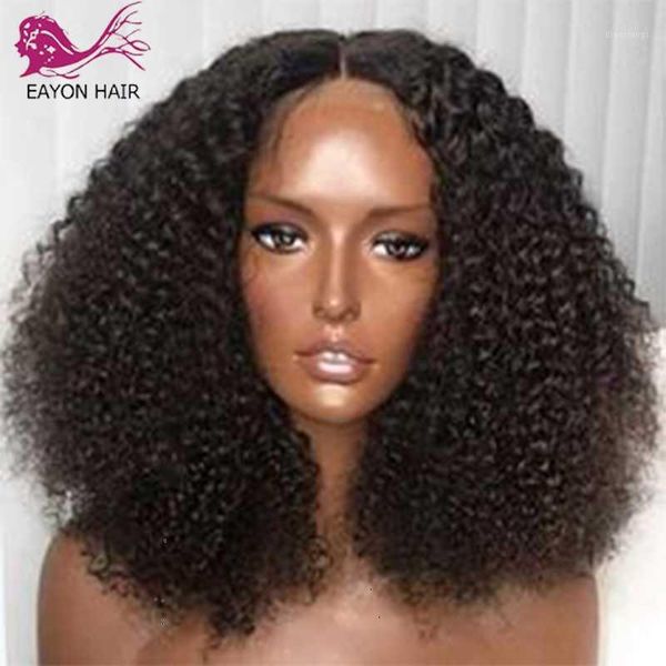 

5x5 silk base lace closure wigs curly brazilian remy front human hair for women sclap black women1, Black;brown