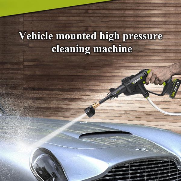 

water gun & snow foam lance 20v lithium battery car washing machine/portable self-suction gun/car high pressure washer/charging cleaning equ