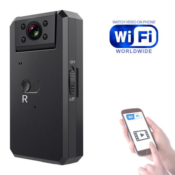 

rotable lens mini camera with motion detection, night vision and wifi. camcorder video sport telescopes