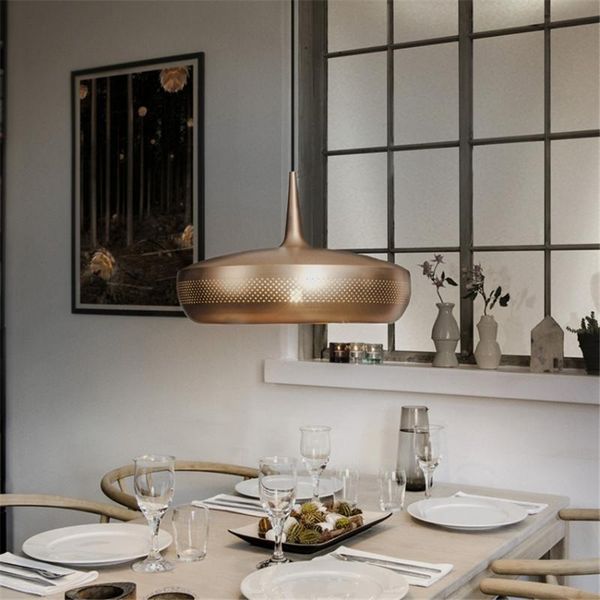

pendant lamps danish design luxury aluminum lights bedroom livingroom metal dining table bar e27 hanging fixtures