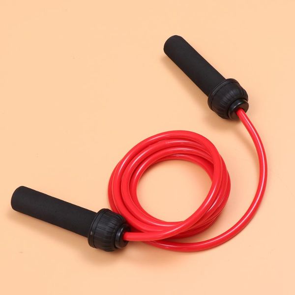 

jump ropes adjustable fitness equipment weight - bearing gravity exercise rope skipping workout (400g red diameter 10mm)
