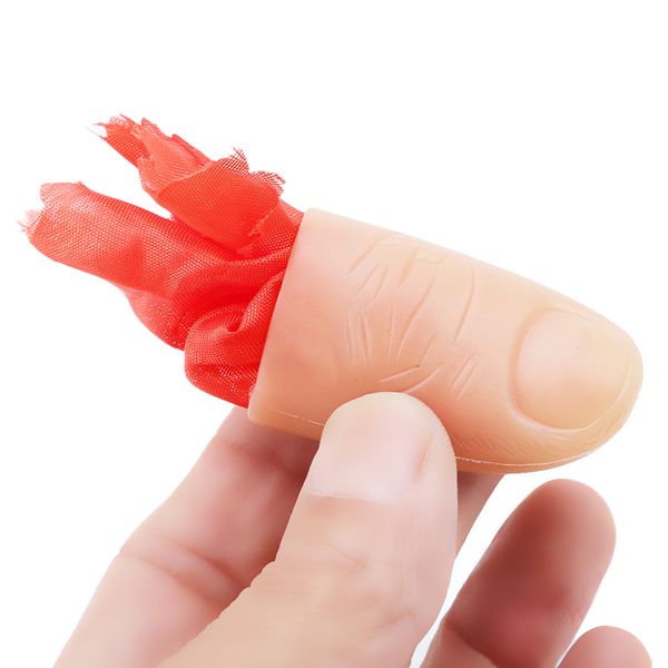 

new magic trick thumb rubber close up vanish appearing finger stage magician props tool kids toys for children party gifts