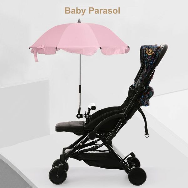 

stroller parts & accessories adjustable hands umbrellas baby sunscreen anti uv clip sun shade parasol rain protecter cover tool