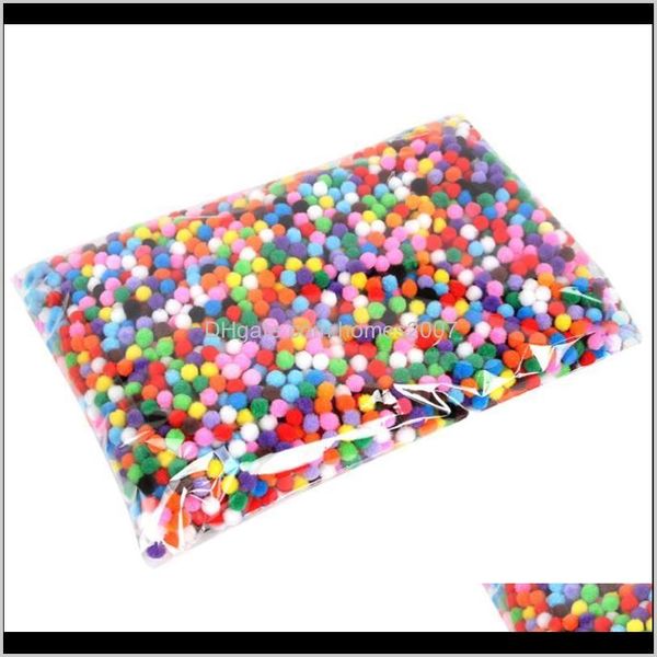 Ciondoli Jewelry1000Pcs Poliestere Materiale fai da te Costume Aessories Peluche elastico per bambini Art Collane con ciondolo Drop Delivery 2021 B1Rb2