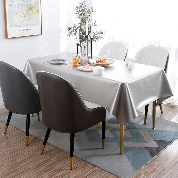 

table runner light luxury tablecloth waterproof and oil wash thickened anti-scalding coffee home leather placemat