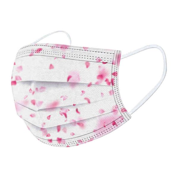 

flower mask 2022 spring flower printed disposable protective adult