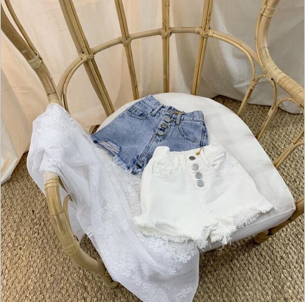 

wholesale girls denim shorts summer fashion 3-9t a860, Black