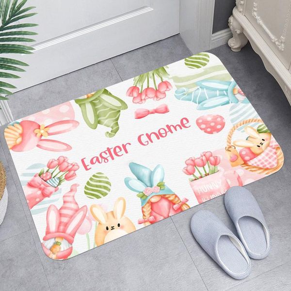 

easter door mats bath welcome rugs happy colorful printed indoor mat rubber backing floor for kitchen j60