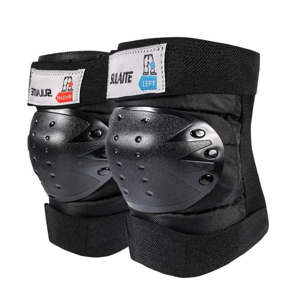 

pairs child protective set knee pads elbow wrist protector protection for scooter cycling roller skating &, Black;gray