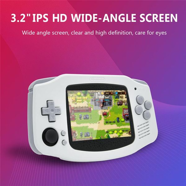 

arrival raspberry pi cm3+ game consoles 3.2 inch ips screen mini handheld gaming for children gift portable players