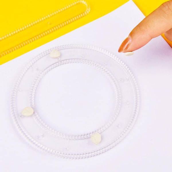 

gift sets kaleidoscope set drawing templates ruler various gears 18 pieces/28 pieces for geometric art design