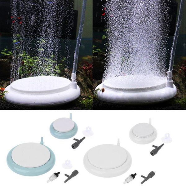 

decorations aquarium air stone fish tank bubbler disk oxygen pump diffuser