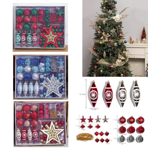 

party decoration 7.5cm christmas balls ornaments big size tree decorations outdoor hang pendant ball indoor year xmas decor