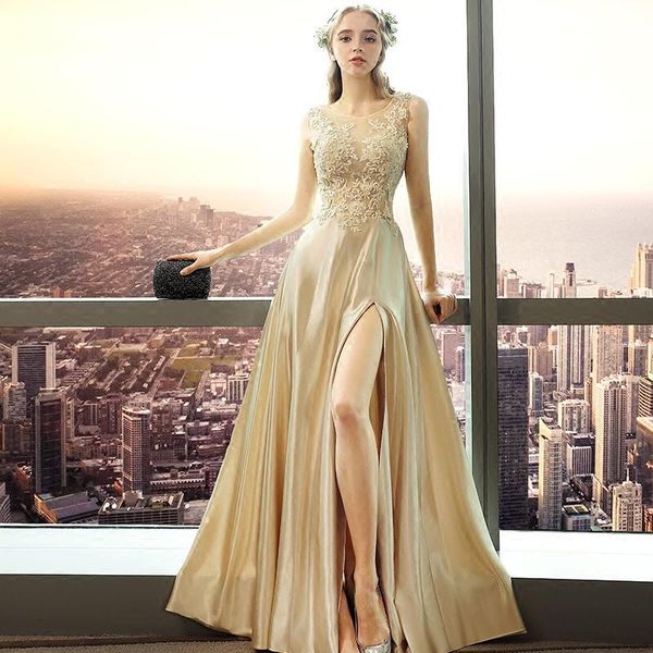 

ethnic clothing mesh crew collar perspective women cheongsam golden maxi host celebrity banquet vestidos fairy embroidery floral dreamy dres, Red