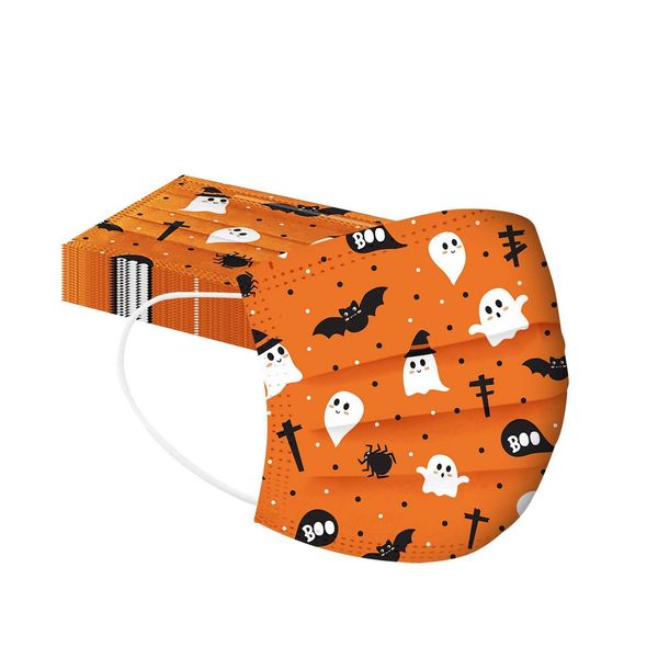 

10pcs children's mask mascarillas masks with prints realistic mascara mascaras kids mask breathable facemask halloween cosplay