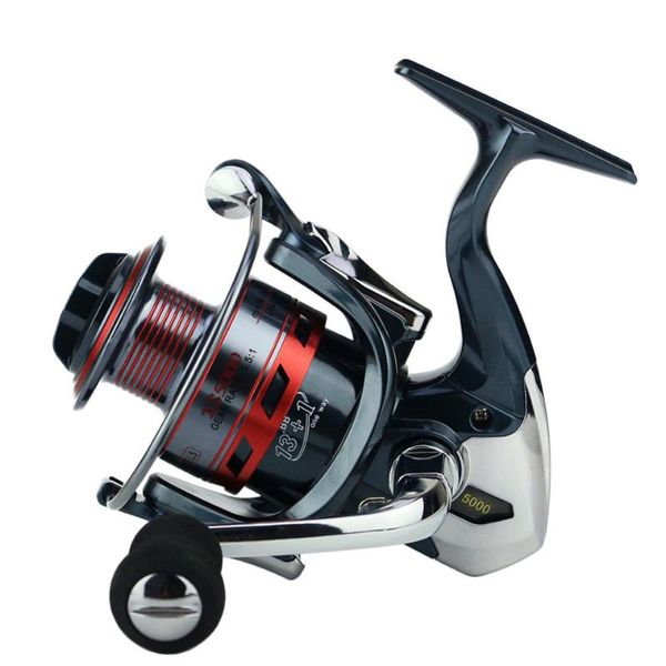 

baitcasting reels yumoshi xs1000-7000 full metal coil lure sea fishing reel 13+1bb 14bb gapless ocean rock spinning wheel