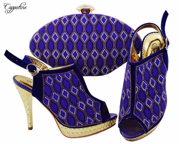 

dress shoes excellent royal blue thin high heel pumps and bag fashion with clutch handbag set jzc003 , height 12cm, Black