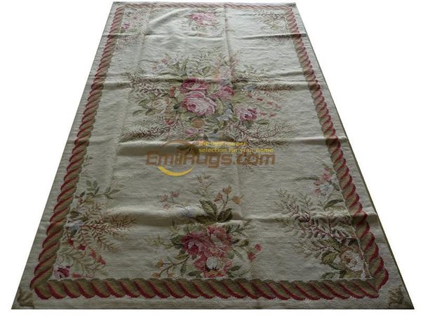 

carpets elegant french design woolen needlepoint gorgeous hand-stitched wool needle-point rugs at the louvre knitted table decor