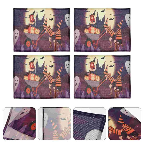 

mats & pads 4 pcs placemats bowl and dish decoration table