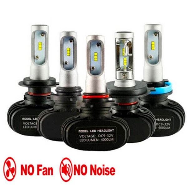 

h11 9005 9006 car led headlight bulbs csp chips 50w 8000lm 6500k auto headlamp bulb light 12v 24v headlights