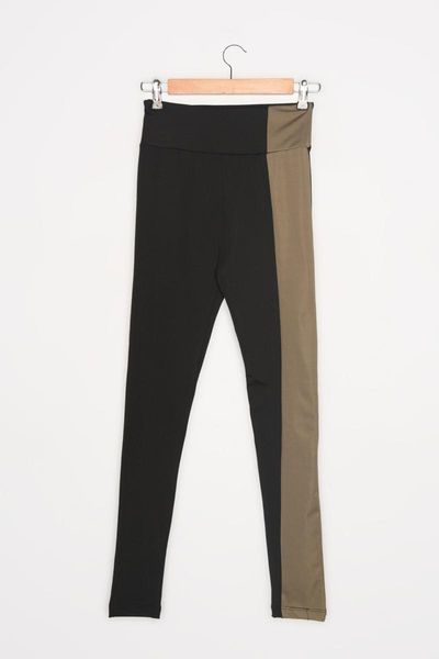 

women's leggings trendyol with color block sports twoaw22ty0031, Black