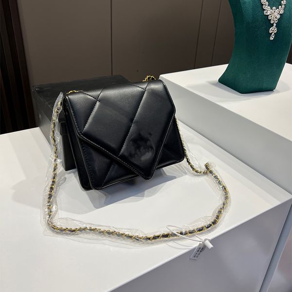 

2021 high-end designer handbags women's fashion shoulder bag rhombus leather street outdoor sacoche classic luxury wallet diagonal bag