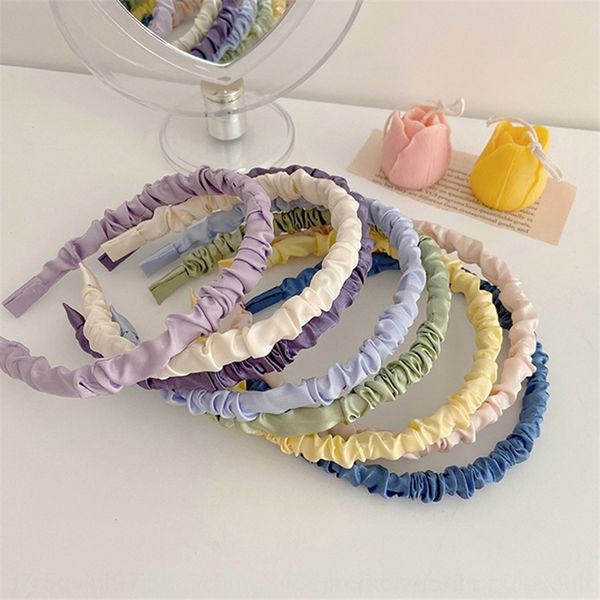 

5tg0 cream color heads is sweet silkpleated bsilk hair bb is lovely versatilekorean color simple headbandnet red shampoo and hair accessori, Silver