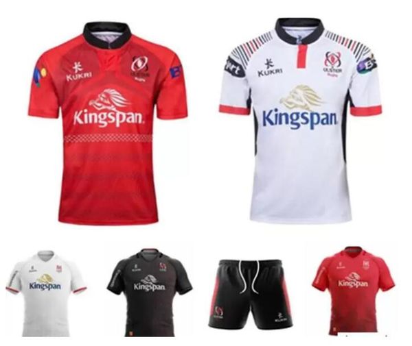 

2021 quality thai ulster rugby jersey 20 21 ulsters home and away european jerseys size s-5xl, Black;gray