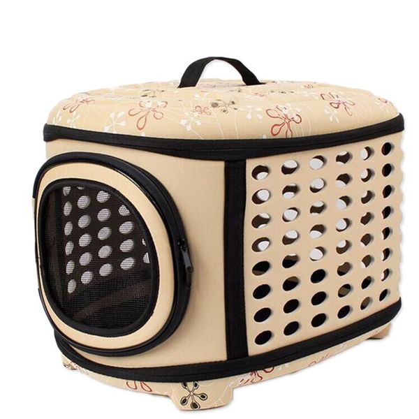 

pet puppy carriers dog cat carry bags handbag shoulder bag eva folding travel space for cats dogs outdoor supplies car seat covers